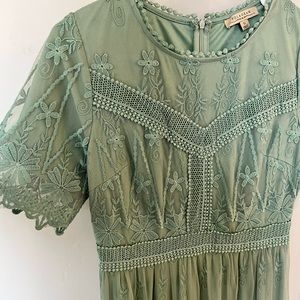 Sage Green Dress